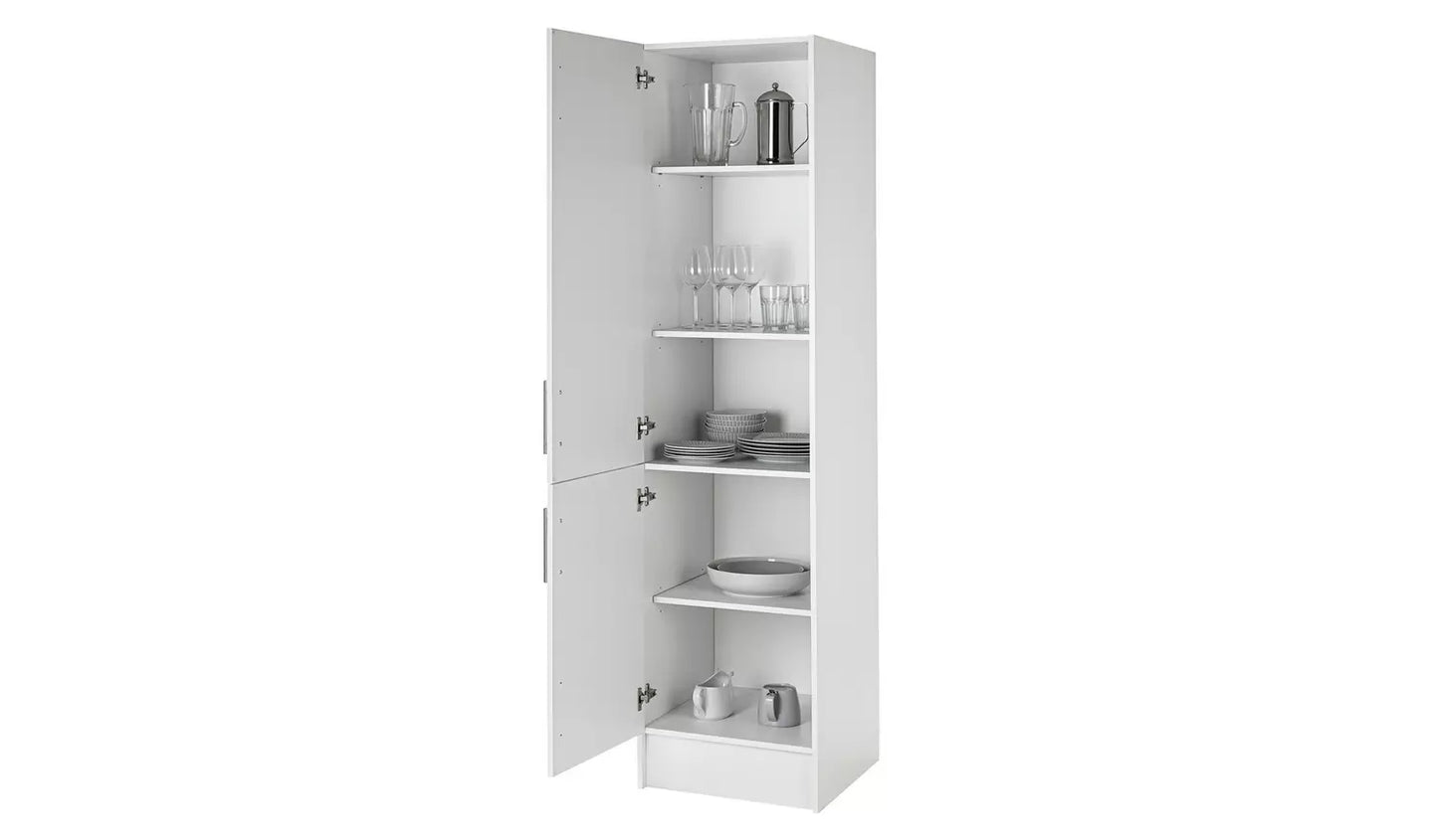 Assembled Athina 500mm Fitted Kitchen Tall Unit - White